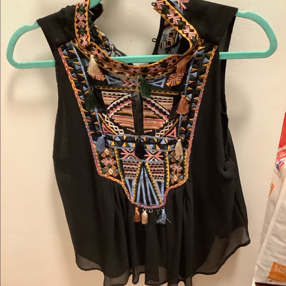 Zara sleeveless blouse